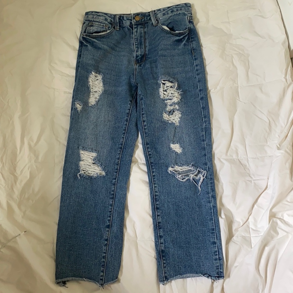 Fashion Nova Ripped Jeans